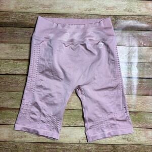 Gymshark Energy+ Seamless Shorts Dusty Rose Pink High Waisted Medium GLSH5425